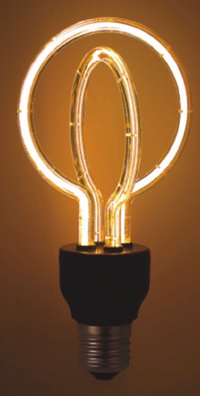 barricade Fabriek Portaal LED lamp - Sfeervolle Filament Bulb model - E27 | Warm wit 2600k - 6Watt  vervangt 60W
